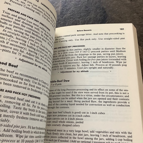 Vintage Putting Food By Book - Picture 8 of 13